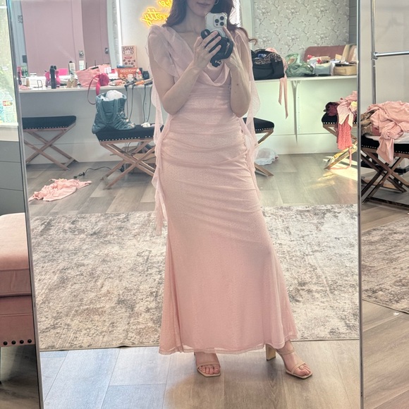 Cider Pink Ruffle Dress - Picture 1 of 3